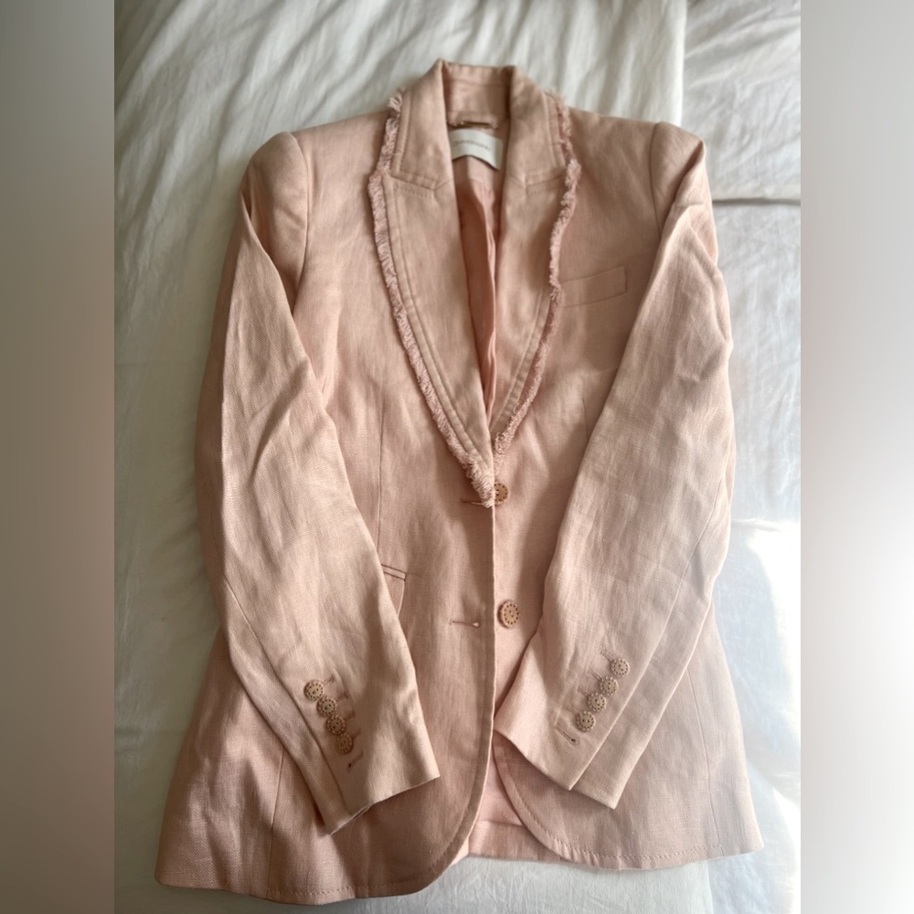 Zimmermann Pink Blazer Summer 2022 BNWOT